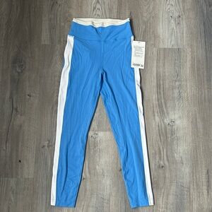 lululemon athletica Blue and White Leggings